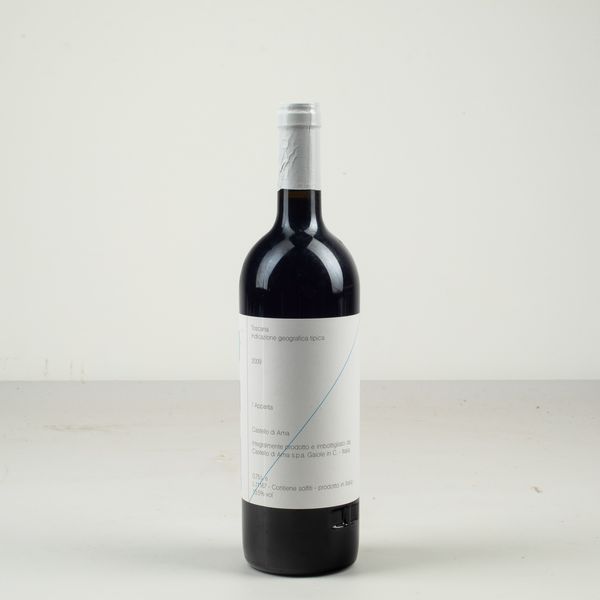 Castello di Ama, L'Apparita Jan de Cock limited edition 2009  - Asta Wine Forever - Associazione Nazionale - Case d'Asta italiane