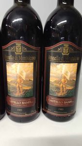 Castello Banfi, Brunello di Montalcino 1985  - Asta Wine Forever - Associazione Nazionale - Case d'Asta italiane