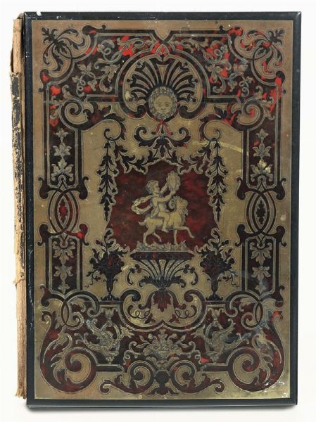 Porta carte in stile boulle, XIX secolo  - Asta Antiquariato - Associazione Nazionale - Case d'Asta italiane