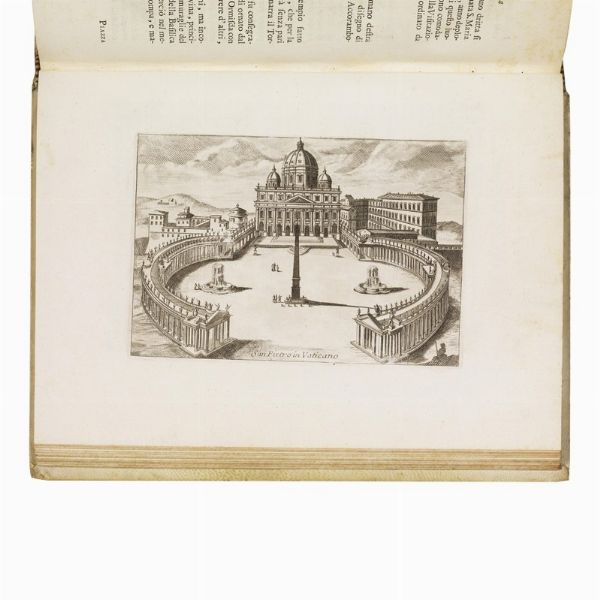 (Roma moderna - Illustrati 700).   VENUTI, Ridolfino - PIRANESI, Giovanni Battista.   Accurata, e succinta descrizione topografica e istorica di Roma moderna opera postuma.   In Roma, presso Carlo Barbiellini, 1766.  - Asta LIBRI, MANOSCRITTI E AUTOGRAFI - Associazione Nazionale - Case d'Asta italiane