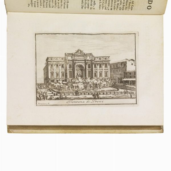 (Roma moderna - Illustrati 700).   VENUTI, Ridolfino - PIRANESI, Giovanni Battista.   Accurata, e succinta descrizione topografica e istorica di Roma moderna opera postuma.   In Roma, presso Carlo Barbiellini, 1766.  - Asta LIBRI, MANOSCRITTI E AUTOGRAFI - Associazione Nazionale - Case d'Asta italiane