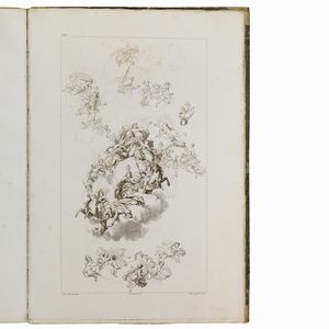 (Toscana - Illustrati 700)   (ZOCCHI, Giuseppe et al.)   Serie di ritratti d’uomini illustri toscani con gli elogj istorici dei medesimi ... Volume primo [-quarto].   Firenze, appresso Giuseppe Allegrini, 1766-1773.  - Asta LIBRI, MANOSCRITTI E AUTOGRAFI - Associazione Nazionale - Case d'Asta italiane