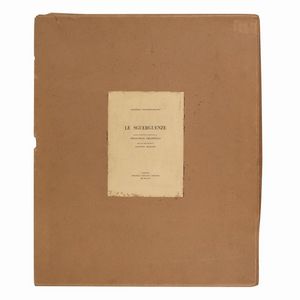 (Edizioni di pregio - Illustrati 900)   CHIAPPELLI, Francesco.   Le sguerguenze prima serie. Dodici acqueforti originali di Francesco Chiappelli. Con una prefazione di Antonio Maraini.   Torino, Fratelli Buratti Editori, 1923.  - Asta LIBRI, MANOSCRITTI E AUTOGRAFI - Associazione Nazionale - Case d'Asta italiane