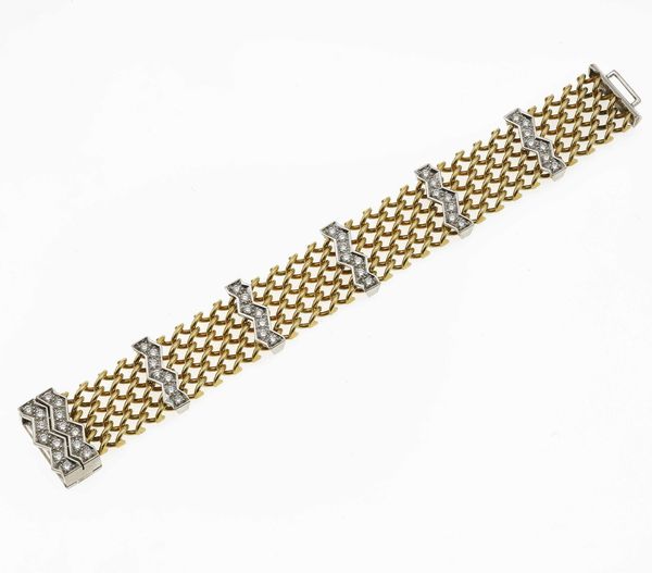 Pomellato. Bracciale con diamanti  - Asta Fine Jewels - Associazione Nazionale - Case d'Asta italiane