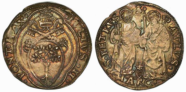 GIULIO II (GIULIANO DELLA ROVERE), 1503-1513. Giulio. Ancona.  - Asta Numismatica - Associazione Nazionale - Case d'Asta italiane