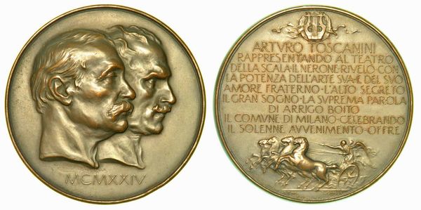 MILANO. Lotto di due medaglie.  - Asta Numismatica | Rinascimento - Associazione Nazionale - Case d'Asta italiane
