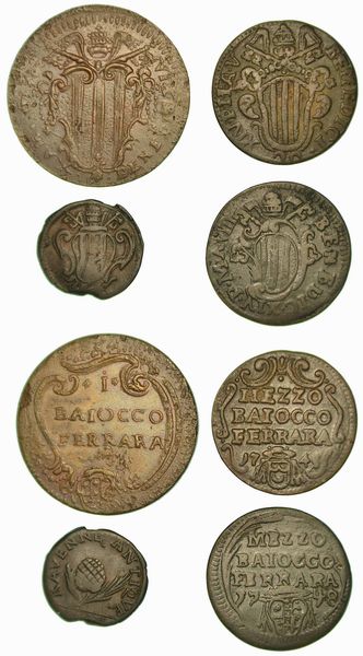 Lotto di quattro monete.  - Asta Numismatica | Rinascimento - Associazione Nazionale - Case d'Asta italiane