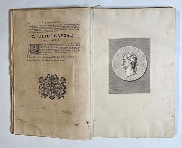 BELLORI J. P. Adnotationes Romani Nunc primum evulgatae in XII. Priorum Caesarum numismata ab aenea vico parmensi olim edita.  - Asta Numismatica | Rinascimento - Associazione Nazionale - Case d'Asta italiane