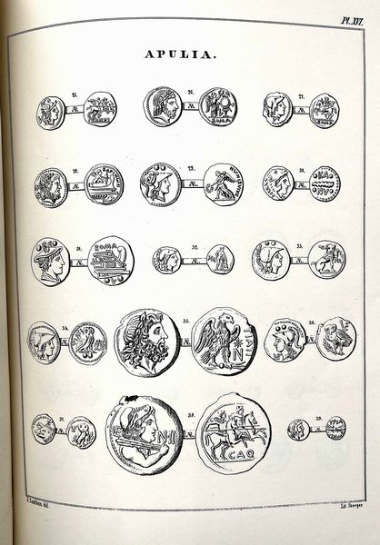 SAMBON L. Recherches sur les monnaies de la presqu' ile italique, depuis leur origine jusqu'a la bataille d' Actum.  - Asta Numismatica | Rinascimento - Associazione Nazionale - Case d'Asta italiane