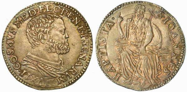 FIRENZE. COSIMO I DE' MEDICI, 1537-1574. Testone.  - Asta Numismatica | Rinascimento - Associazione Nazionale - Case d'Asta italiane