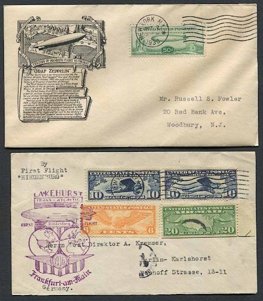 1933/36, United States, Century of Progress issue  - Asta Storia Postale e Filatelia - Associazione Nazionale - Case d'Asta italiane