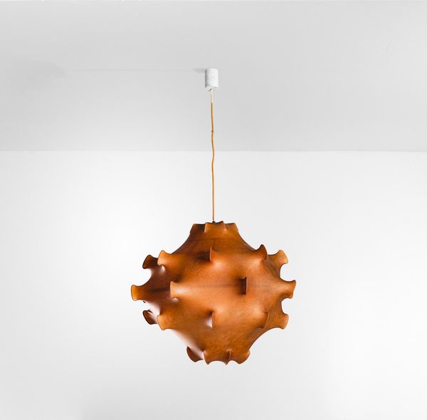 ACHILLE E PIERGIACOMO CASTIGLIONI : Lampadario mod. Taraxacum  - Asta Design Properties - Associazione Nazionale - Case d'Asta italiane