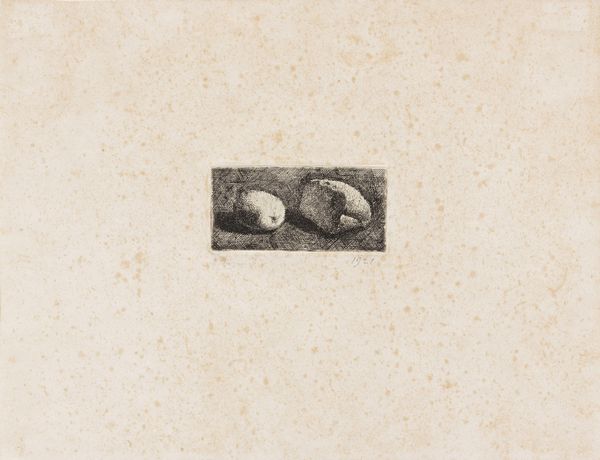 Giorgio Morandi : Natura morta con pane e limone  - Asta Arte Moderna - Associazione Nazionale - Case d'Asta italiane