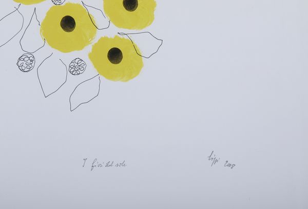 BIGGI GASTONE (1925 - 2014) : Puntocromie. I fiori del sole.  - Asta Asta 407 | ARTE MODERNA E CONTEMPORANEA Virtuale - Associazione Nazionale - Case d'Asta italiane