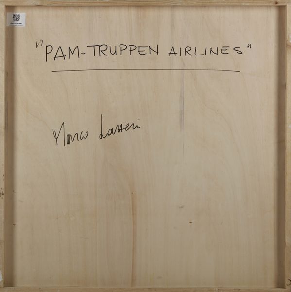 LAZZERI MARCO  (n. 1968) : Pam-truppen airlines.  - Asta Asta 407 | ARTE MODERNA E CONTEMPORANEA Virtuale - Associazione Nazionale - Case d'Asta italiane