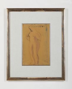 BROGGINI  LUIGI (1908 - 1983) : Nudo di donna.  - Asta Asta 407 | ARTE MODERNA E CONTEMPORANEA Virtuale - Associazione Nazionale - Case d'Asta italiane