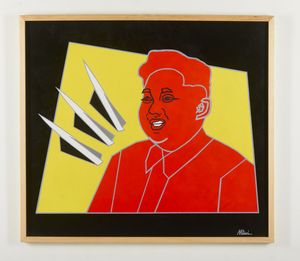 ULIVI SERGIO  (n. 1955) : Kim Jong-Un.  - Asta Asta 407 | ARTE MODERNA E CONTEMPORANEA Virtuale - Associazione Nazionale - Case d'Asta italiane