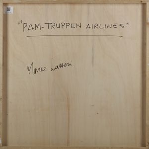 LAZZERI MARCO  (n. 1968) : Pam-truppen airlines.  - Asta Asta 407 | ARTE MODERNA E CONTEMPORANEA Virtuale - Associazione Nazionale - Case d'Asta italiane