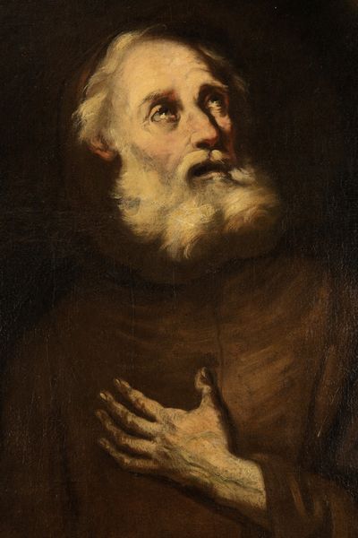 Scuola dell'Italia meridionale, secolo XVII : San Francesco di Paola  - Asta Dipinti e Disegni Antichi - Associazione Nazionale - Case d'Asta italiane