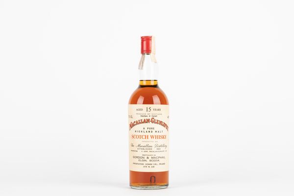 Scozia : Macallan Glenlivet 15 YO  - Asta Vini e Distillati - Associazione Nazionale - Case d'Asta italiane