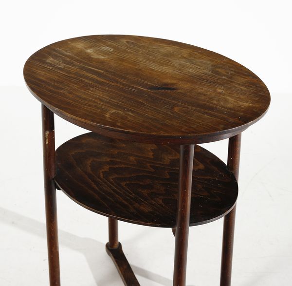 Josef Hoffmann : Tavolo Gueridon per Thonet.  - Asta Asta 408 | DESIGN E ARTI DECORATIVE DEL NOVECENTO Online - Associazione Nazionale - Case d'Asta italiane