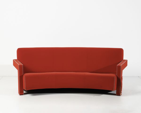 GERRIT THOMAS RIETVELD : Divano Utrecht per Cassina.  - Asta Asta 408 | DESIGN E ARTI DECORATIVE DEL NOVECENTO Online - Associazione Nazionale - Case d'Asta italiane