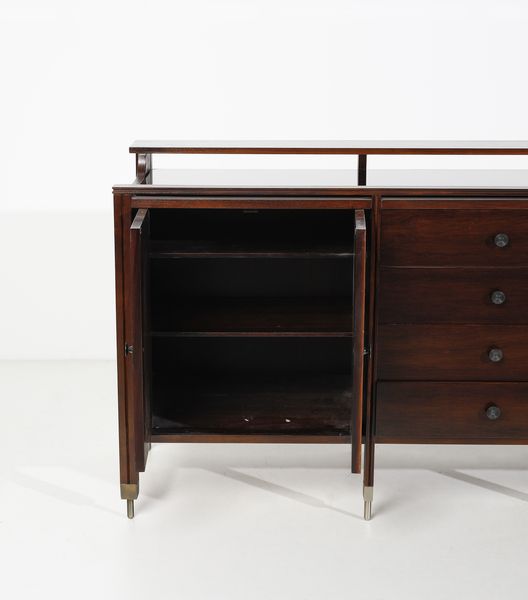 Carlo De Carli : Credenza per Sormani.  - Asta Asta 408 | DESIGN E ARTI DECORATIVE DEL NOVECENTO Online - Associazione Nazionale - Case d'Asta italiane