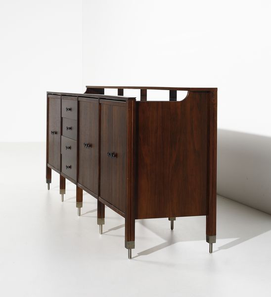 Carlo De Carli : Credenza per Sormani.  - Asta Asta 408 | DESIGN E ARTI DECORATIVE DEL NOVECENTO Online - Associazione Nazionale - Case d'Asta italiane