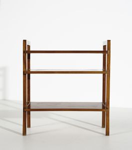 GIO PONTI : attribuito. Piccolo etagere.  - Asta Asta 408 | DESIGN E ARTI DECORATIVE DEL NOVECENTO Online - Associazione Nazionale - Case d'Asta italiane