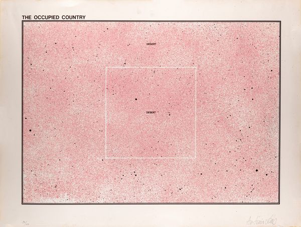 Antonio Dias : The occupied country  - Asta Grafica Internazionale e Multipli d'Autore - Associazione Nazionale - Case d'Asta italiane