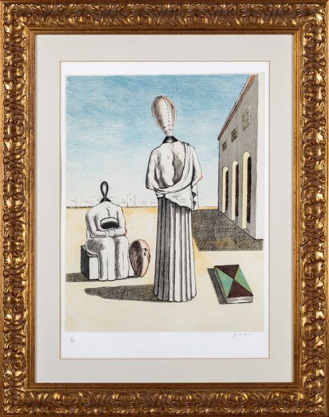 Giorgio de Chirico : Le muse inquietanti  - Asta Grafica Internazionale e Multipli d'Autore - Associazione Nazionale - Case d'Asta italiane