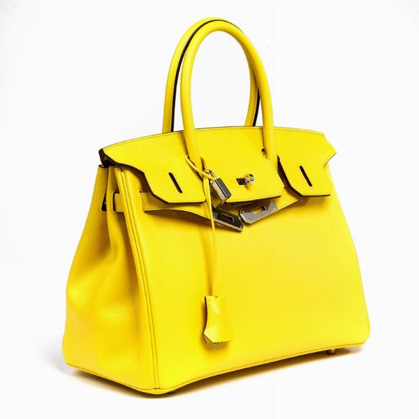 HERMES : HERMES BIRKIN 30  - Asta VINTAGE: BORSE E ACCESSORI DI HERMES, LOUIS VUITTON E ALTRE GRANDI MAISON - Associazione Nazionale - Case d'Asta italiane