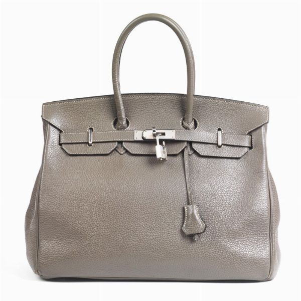 HERMES : HERMES BIRKIN 35  - Asta VINTAGE: BORSE E ACCESSORI DI HERMES, LOUIS VUITTON E ALTRE GRANDI MAISON - Associazione Nazionale - Case d'Asta italiane