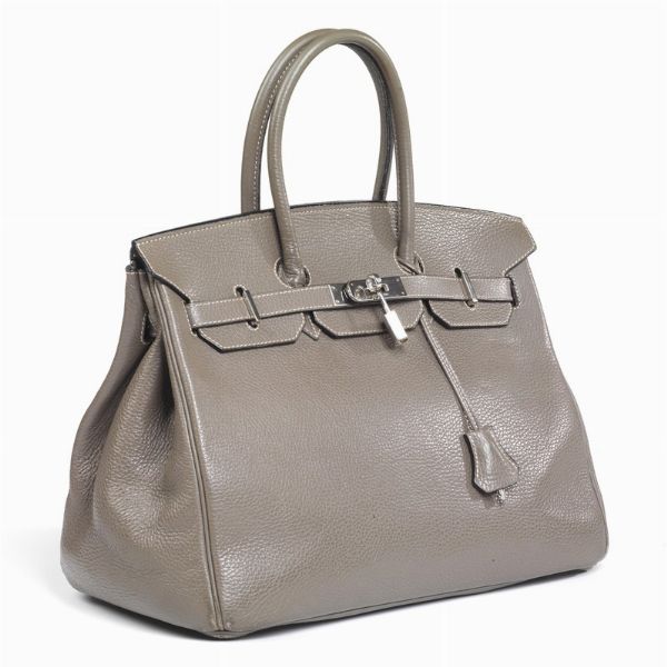 HERMES : HERMES BIRKIN 35  - Asta VINTAGE: BORSE E ACCESSORI DI HERMES, LOUIS VUITTON E ALTRE GRANDI MAISON - Associazione Nazionale - Case d'Asta italiane