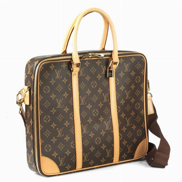 Louis Vuitton : LOUIS VUITTON BORSA DA LAVORO  - Asta VINTAGE: BORSE E ACCESSORI DI HERMES, LOUIS VUITTON E ALTRE GRANDI MAISON - Associazione Nazionale - Case d'Asta italiane