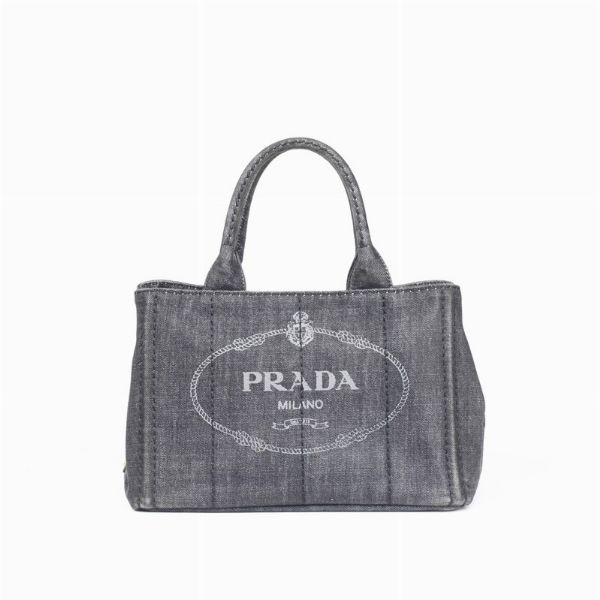 Prada : PRADA BORSA A MANO IN TELA  - Asta VINTAGE: BORSE E ACCESSORI DI HERMES, LOUIS VUITTON E ALTRE GRANDI MAISON - Associazione Nazionale - Case d'Asta italiane