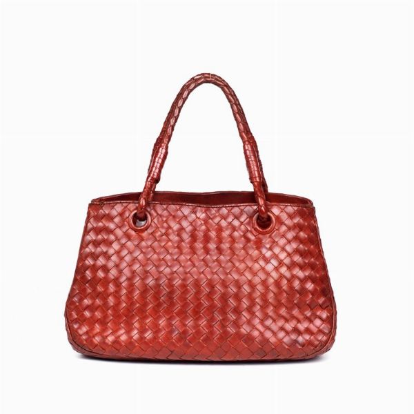 BOTTEGA VENETA BORSA A MANO  - Asta VINTAGE: BORSE E ACCESSORI DI HERMES, LOUIS VUITTON E ALTRE GRANDI MAISON - Associazione Nazionale - Case d'Asta italiane