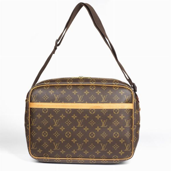 Louis Vuitton : LOUIS VUITTON TRACOLLA REPORTER  - Asta VINTAGE: BORSE E ACCESSORI DI HERMES, LOUIS VUITTON E ALTRE GRANDI MAISON - Associazione Nazionale - Case d'Asta italiane