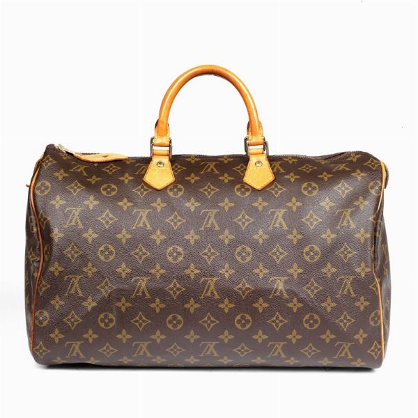 Louis Vuitton : LOUIS VUITTON BAULETTO SPEEDY 40  - Asta VINTAGE: BORSE E ACCESSORI DI HERMES, LOUIS VUITTON E ALTRE GRANDI MAISON - Associazione Nazionale - Case d'Asta italiane