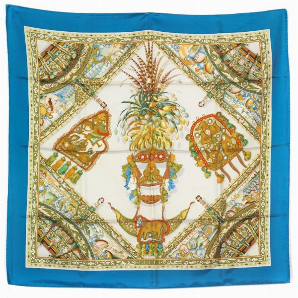 GUCCI : GUCCI FOULARD  - Asta VINTAGE: BORSE E ACCESSORI DI HERMES, LOUIS VUITTON E ALTRE GRANDI MAISON - Associazione Nazionale - Case d'Asta italiane