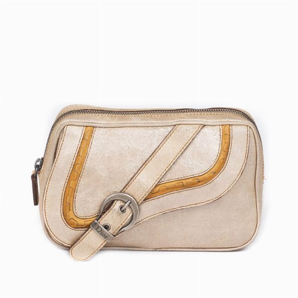 Christian Dior : DIOR MINI POCHETTE GAUCHO  - Asta VINTAGE: BORSE E ACCESSORI DI HERMES, LOUIS VUITTON E ALTRE GRANDI MAISON - Associazione Nazionale - Case d'Asta italiane