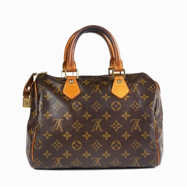 Louis Vuitton : LOUIS VUITTON BAULETTO SPEEDY 25  - Asta VINTAGE: BORSE E ACCESSORI DI HERMES, LOUIS VUITTON E ALTRE GRANDI MAISON - Associazione Nazionale - Case d'Asta italiane