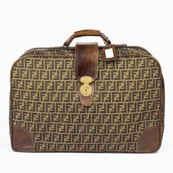 Fendi : FENDI VALIGIA SEMIRIGIDA  - Asta VINTAGE: BORSE E ACCESSORI DI HERMES, LOUIS VUITTON E ALTRE GRANDI MAISON - Associazione Nazionale - Case d'Asta italiane