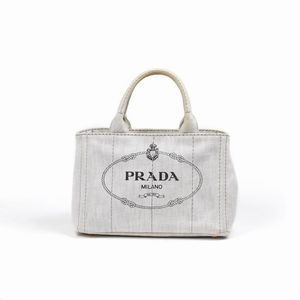 Prada - PRADA BORSA A MANO IN TELA