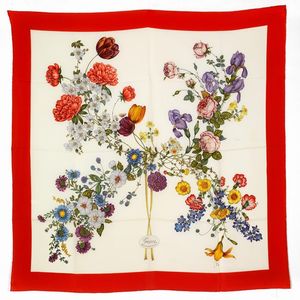 GUCCI - GUCCI FOULARD FLORA VINTAGE