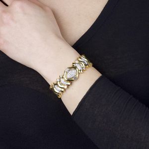 BRACCIALE RIGIDO CON DIAMANTI  - Asta Gioielli  - Associazione Nazionale - Case d'Asta italiane