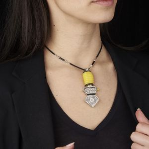 COLLANA CON GRANDE PENDENTE  - Asta Gioielli  - Associazione Nazionale - Case d'Asta italiane