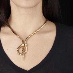 COLLANA A FORMA DI SERPENTE  - Asta Gioielli  - Associazione Nazionale - Case d'Asta italiane