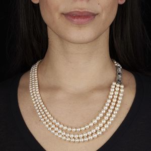 COLLANA DI PERLE  - Asta Gioielli  - Associazione Nazionale - Case d'Asta italiane