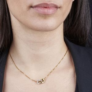 COLLANA CON PENDENE A CATENA  - Asta Gioielli  - Associazione Nazionale - Case d'Asta italiane